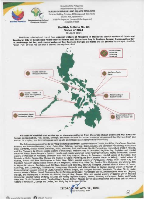 red tide alert philippines|BFAR: Red tide warning in parts of Visayas, Mindanao.